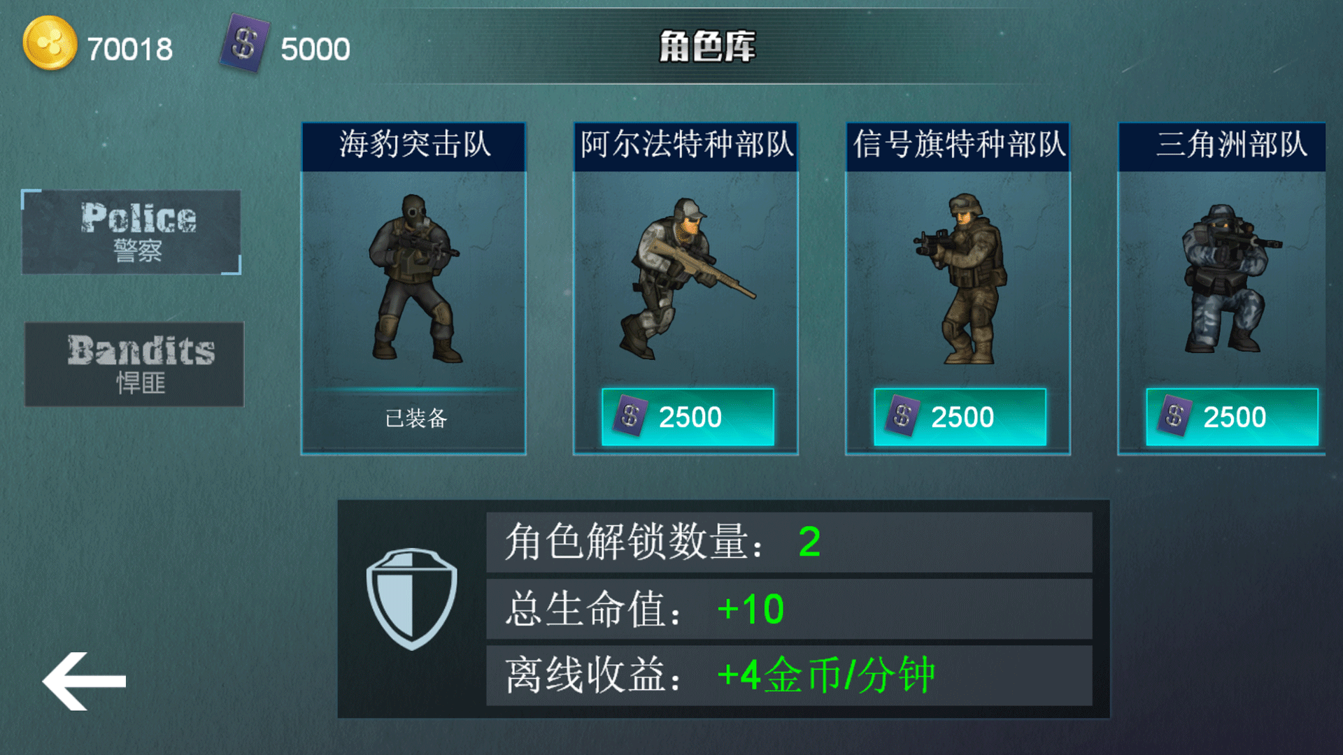 2022警察抓小偷游戏有哪些