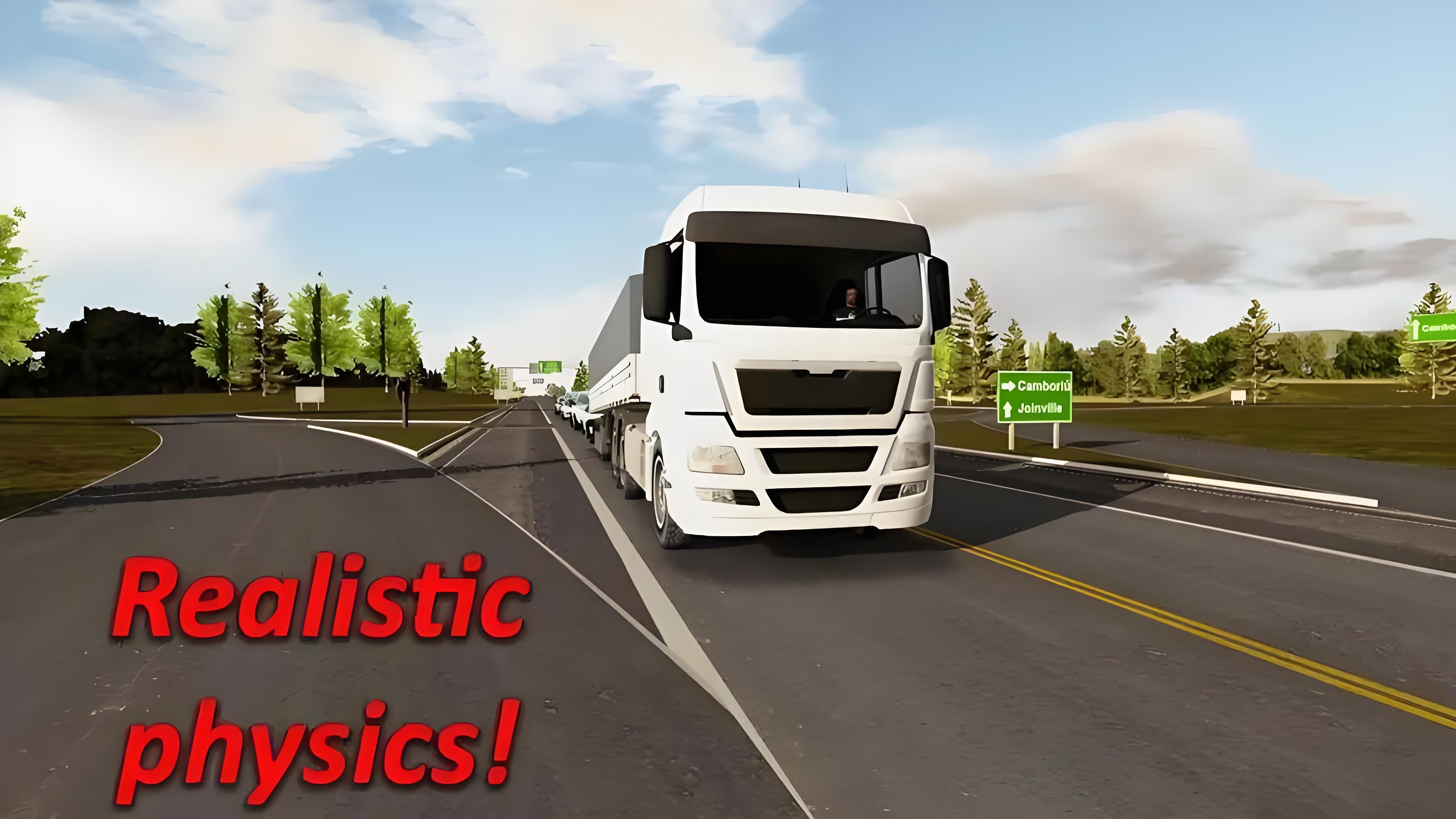 长途货车模拟驾驶游戏有什么