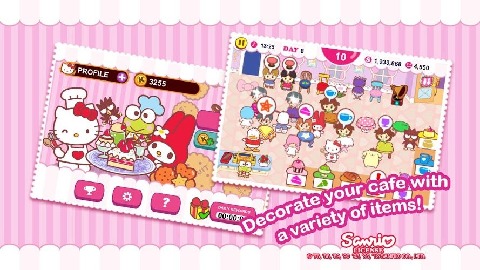耐玩的hellokitty咖啡厅游戏分享
