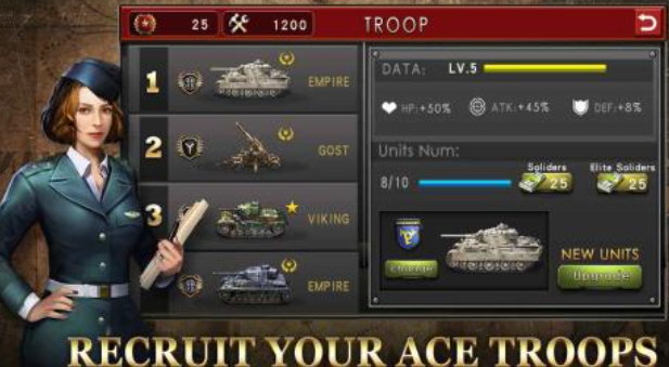 受欢迎的二战游戏卡牌下载