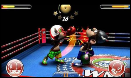 有趣的猴子拳击双人游戏合集