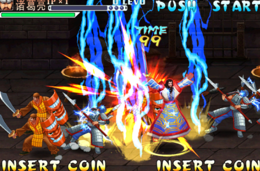 背景是三国一个人闯关的游戏是什么