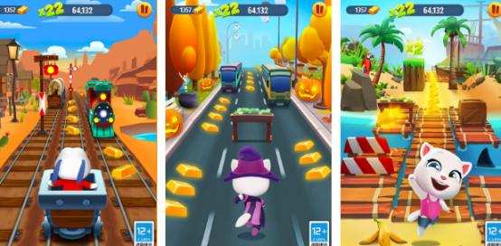 流行的汤姆猫跑酷小游戏有哪些