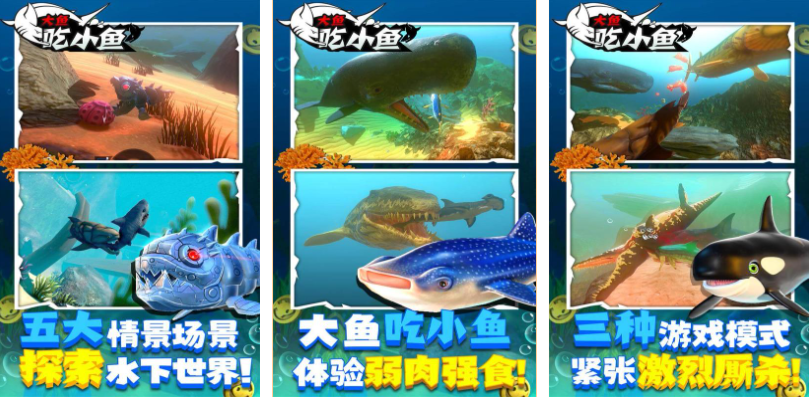 流行的大鱼游戏排行榜